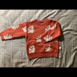 Unisex kid thick sweater